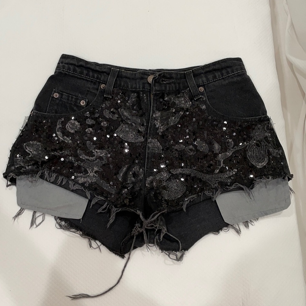Levi Glitter Shorts